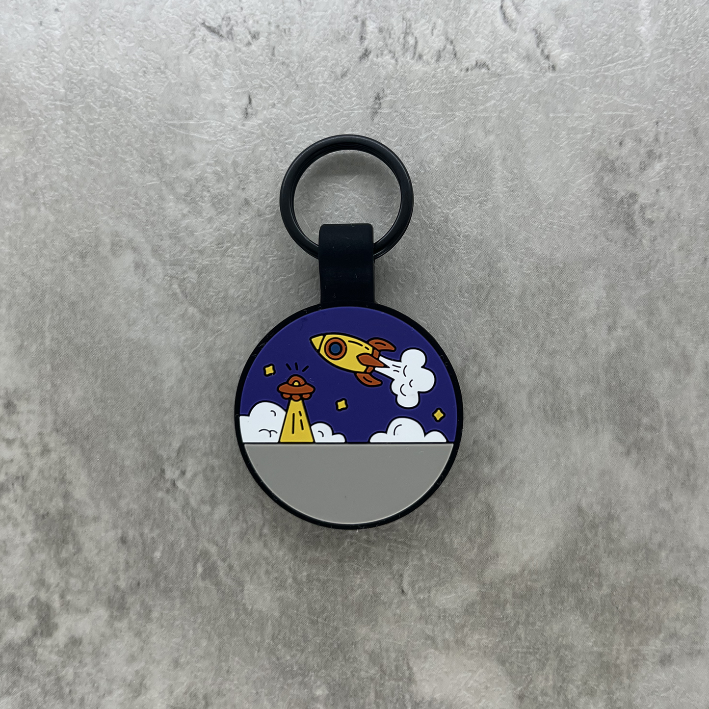 Personalized Pet ID Tag - Rocket