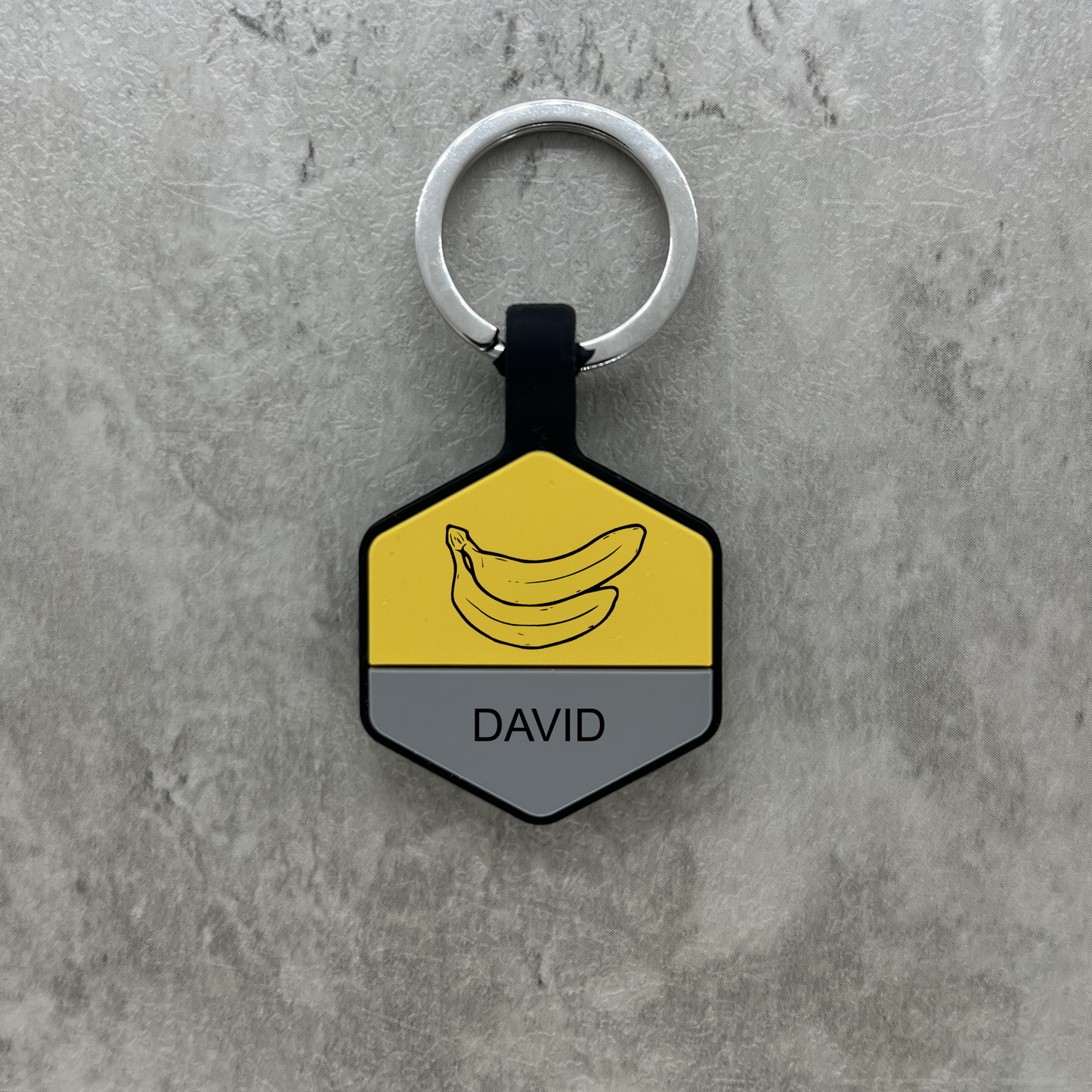 Personalized Luggage Tag - Yellow Hex