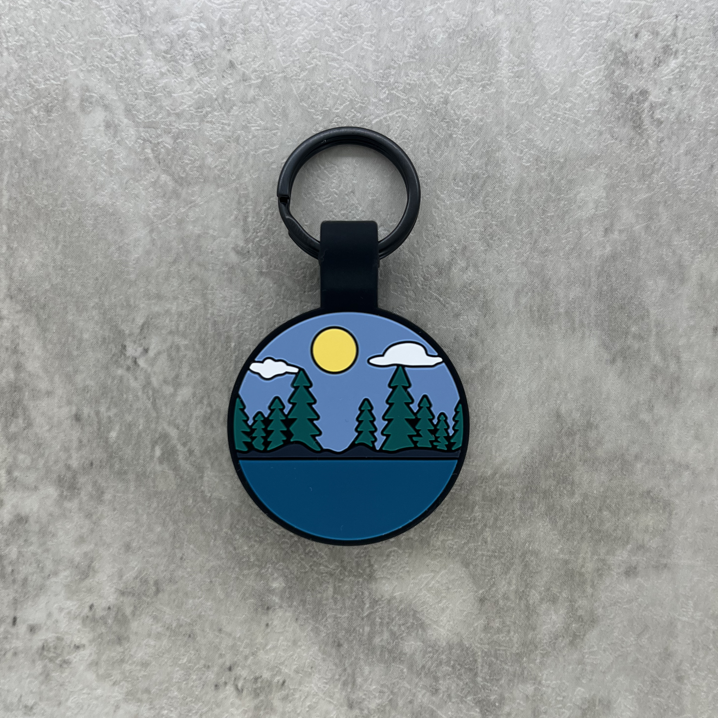 Personalized Pet ID Tag - Silent Forest