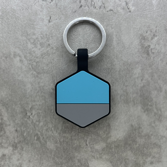 Personalized Luggage Tag - Blue Hex