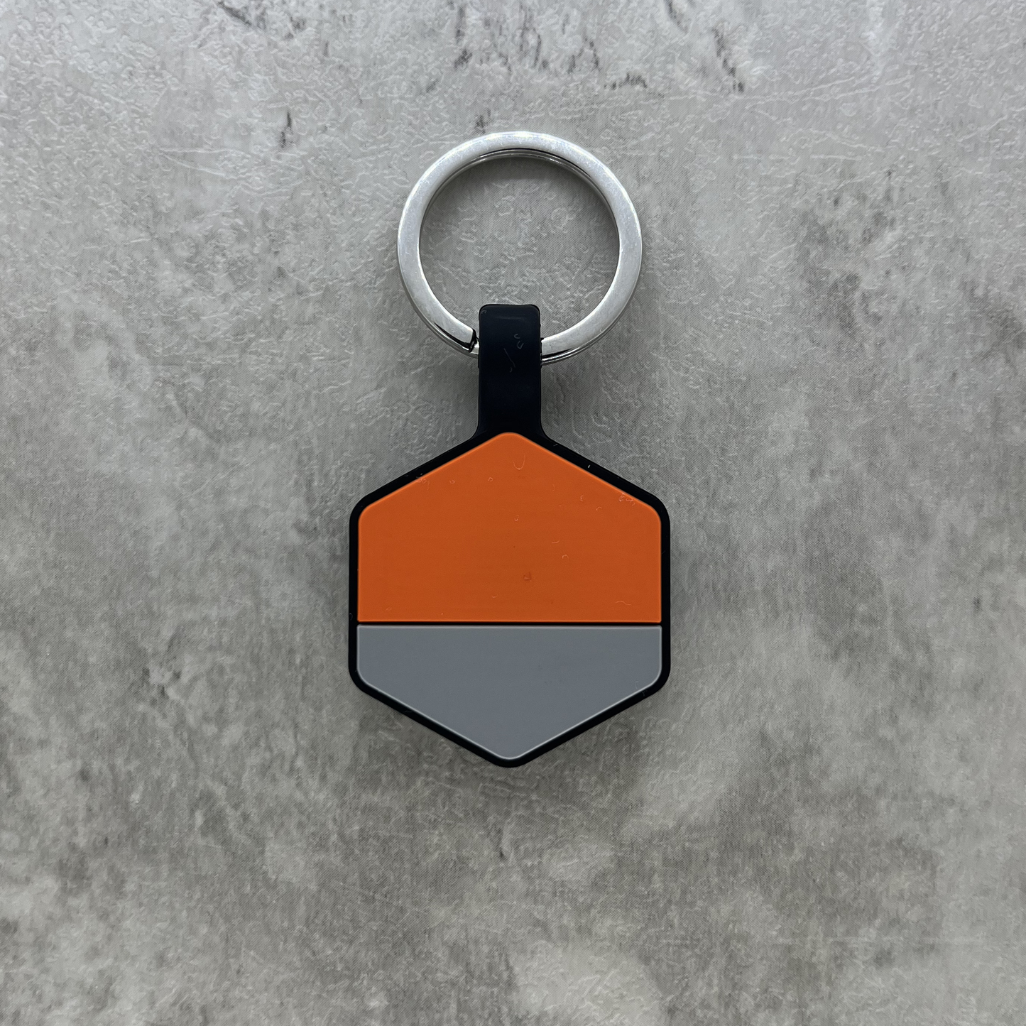 Personalized Luggage Tag - Orange Hex