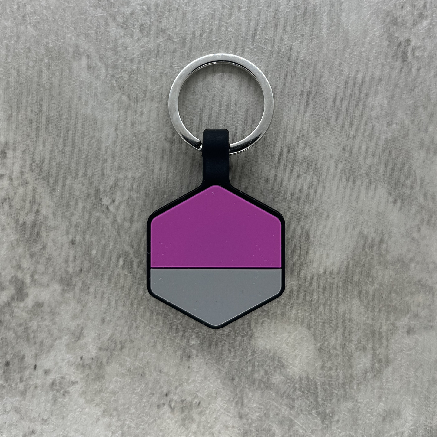 Personalized Luggage Tag - Purple Hex