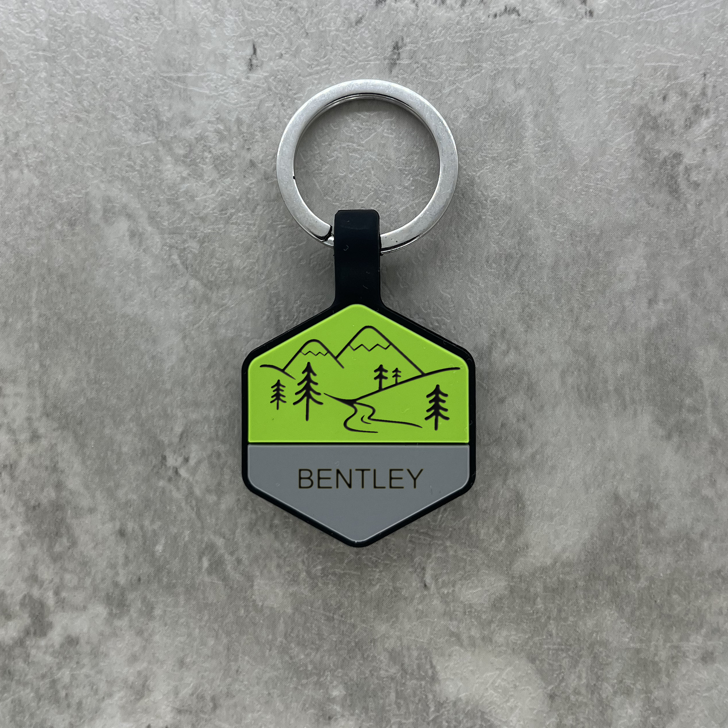Personalized Luggage Tag - Green Hex
