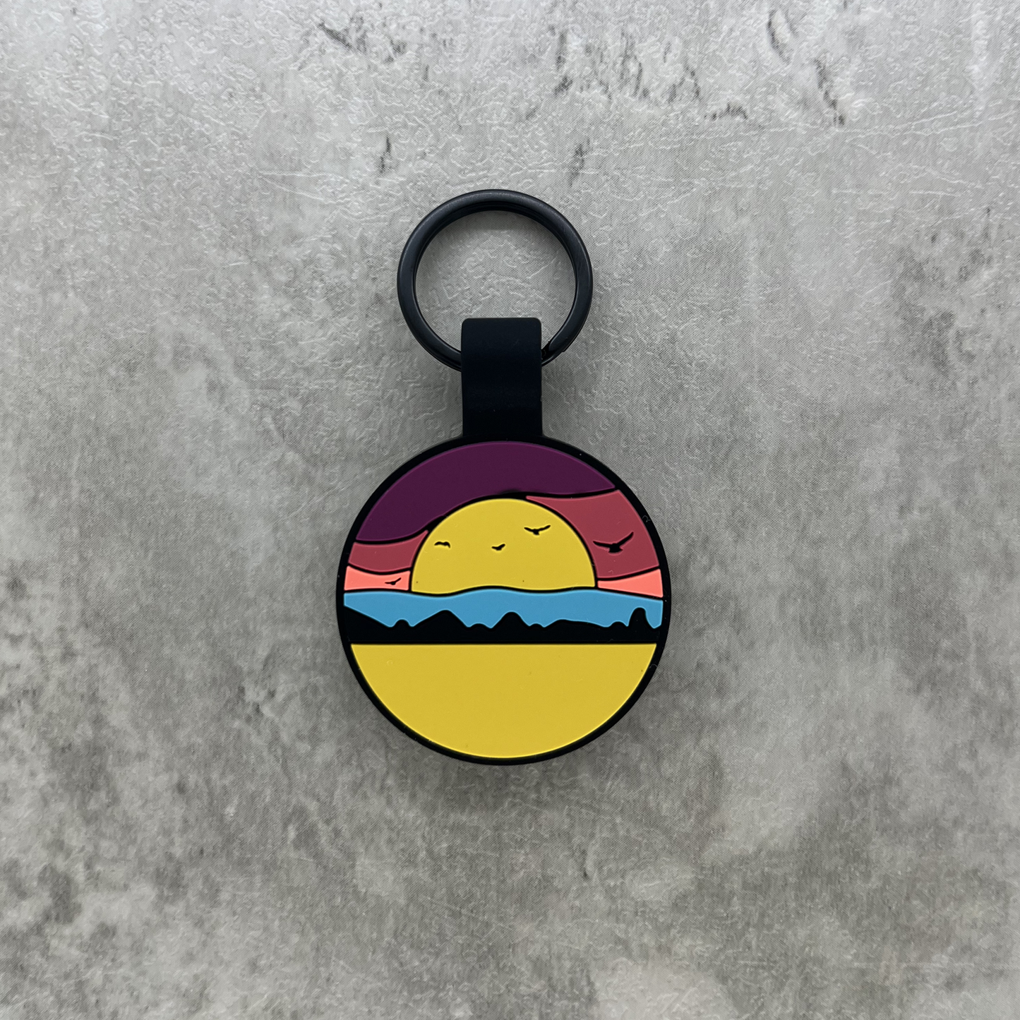 Personalized Pet ID Tag - Sunset Trail