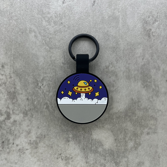 Personalized Pet ID Tag - UFO