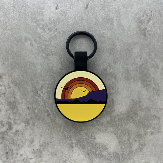 Personalized Pet ID Tag - Autumn Sunset